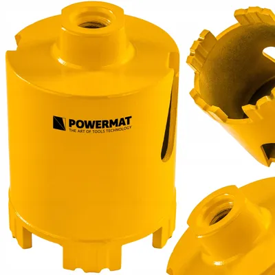 Produktbild von Powermat Diamant-Hohlbohrer 68mm Segment 68mm für Beton M14