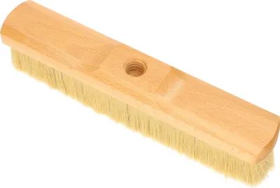 Produktbild von KOTARBAU® Naturhaar Besen 300 mm ohne Stiel mit Schraubgewinde Universalbesen Stubenbesen Zimmerbesen Industriebesen Hallenbesen Roßhaarbesen