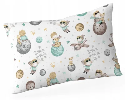 Produktbild von Kinder Kopfkissen 40x60 cm – Kleinkind Kissen – Antiallergisch – 100% Baumwolle