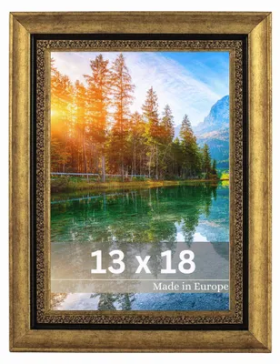 Produktbild von Bilderrahmen "Boho" - Farbe: Gold - Größe: 13 x 18 cm