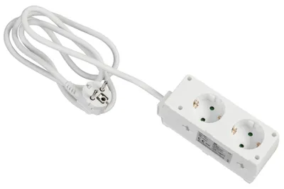 Produktbild von REV 0012691109, 1,4 m, Drinnen, Typ C, Typ F, Weiß, 6 AC-Ausgänge, 230 V