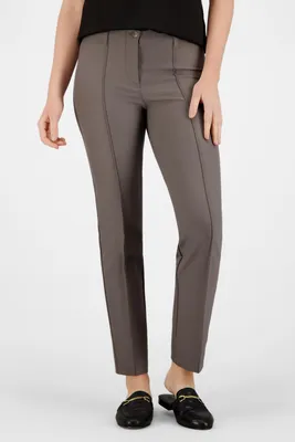 Produktbild von Gardeur Women Damen Hose ZENE61 - Straight - ZENE61-602471-3025 - dunkel taupe - Beige Größe 42