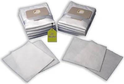 Produktbild von 20 Staubsaugerbeutel kompatibel mit OMEGA PROFIL - SERIE