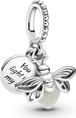 Produktbild von Pandora Glühwürmchen Charm-Anhänger 799352C01 Anhänger
