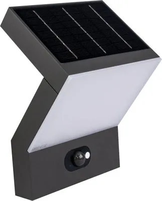 Produktbild von DOTLUX LED-Solar-Wandleuchte FLASHwall mit Sensor 3,5W 3000K