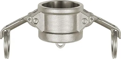 Produktbild von Riegler Kamlok-Verschlusskappe, Typ DC, ES 1.4401, für Stecker-Ø 46 mm
