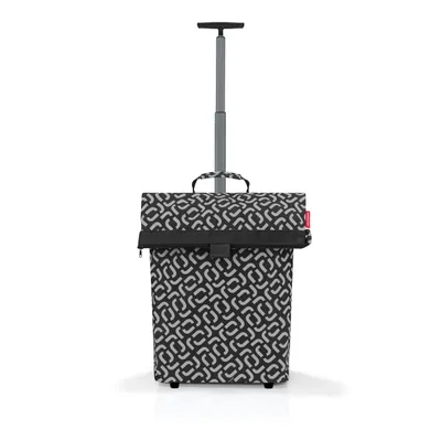 Obrázek produktu pro Reisenthel trolley M, Taška na kolečkách, Černá, Bílá, Polyester, Vzorovaný, 2 kolo/kola, 43 l