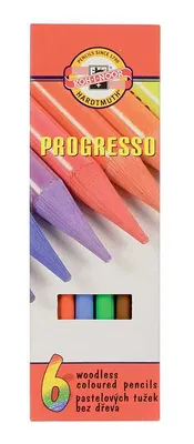 Obrázek produktu pro KOH-I-NOOR barevné tužky v laku Progresso 12 ks.