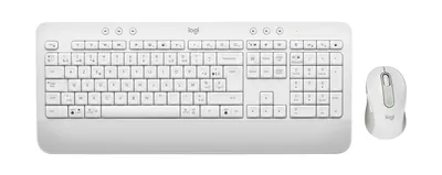 Immagine prodotto di Logitech 920-011029 - Senza fili - Bluetooth - Interruttore a membrana - AZERTY - Bianco - Mouse incluso