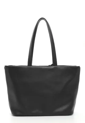 Produktbild von Tamaris Damen Shopper Handtasche Flechtmuster Lorene 32404, Farbe:Schwarz