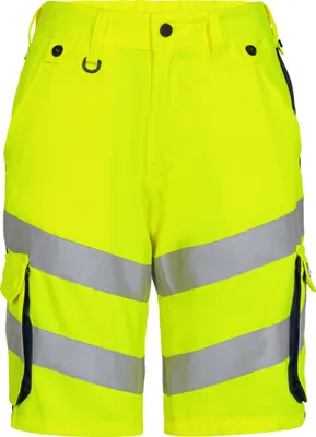 Produktbild von ENGEL Warnschutz Shorts Safety Light Herren 6545-319 Gr. 52 gelb/blue ink