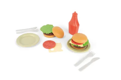 Produktbild von Dantoy Hamburger-Set, 19-teilig.