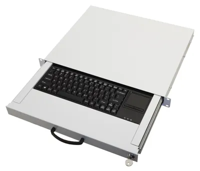 Produktbild von Equip 261612, Tastaturablage, Metall, Grau, 1 Stück(e), 4,9 kg