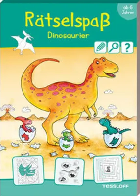 Produktbild von Rätselspaß Dinosaurier ab 6 Jahren