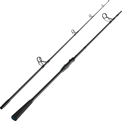 A fishing rod is shown against a white background.