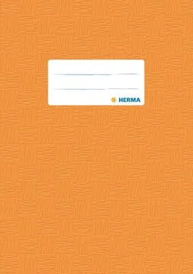 Produktbild von HERMA Heftschoner DIN A5 aus PP orange gedeckt