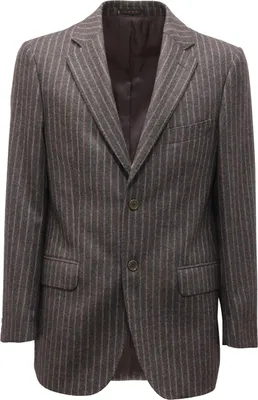 Obrázek produktu pro 0909AU abito uomo LORENZO SCARPA man pinstripes wool suit grey