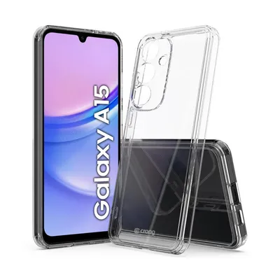 Zdjęcie produktu dla Crong Crystal Shield Cover - Etui do Samsung Galaxy A15 5G (przezroczysty)
