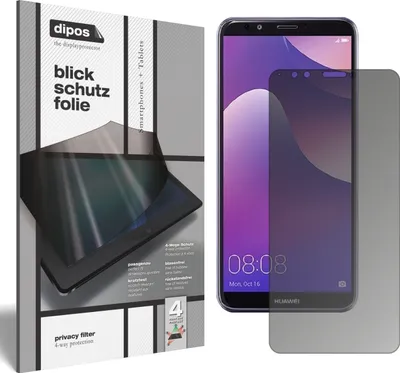 Produktbild von Schutzfolie für Huawei Y7 (2018) Blickschutzfolie matt Folie Display Schutz