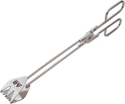 Obrázok produktu pre Grilovacie kliešte 38 cm, nehrdzavejúca oceľ, na mäso do 3 kg, pre grilovanie