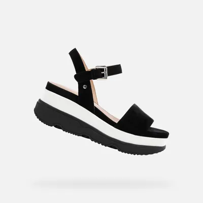 Obrázok produktu pre Geox Čierne dámske sandále Gardenia 37,5