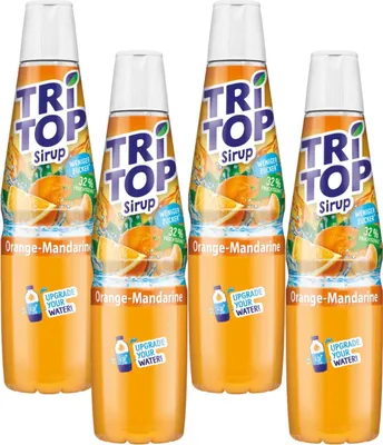 Produktbild von TRI TOP Sirup Orange-Mandarine 600 ml (4er Pack)