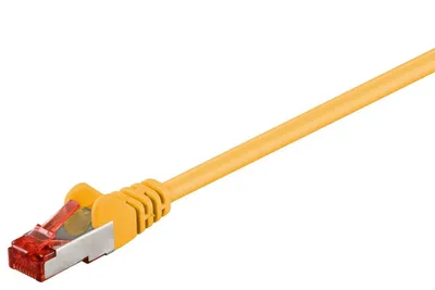 Zdjęcie produktu dla Kabel sieciowy CAT 6 S/FTP, żółty, 1,5 m
