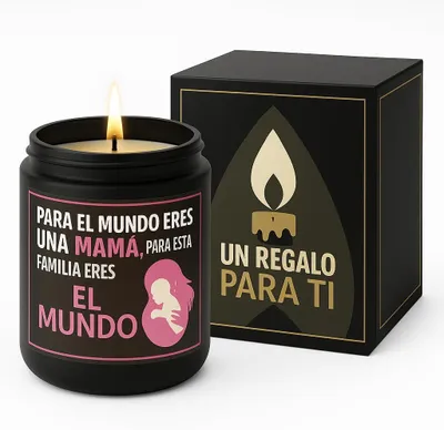 Image de Cadeau pour maman, bougie originale avec un message amusant, idée cadeau pour maman pour son anniversaire, cadeaux uniques et originaux pour maman