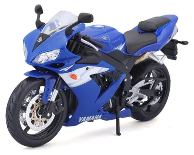 Zdjęcie produktu dla Maisto - Model motocykla - Yamaha YZF-R1 (niebieski, skala 1:12)