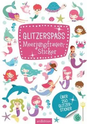 Obrázok produktu pre Glitzerspaß - Meerjungfrauen-Sticker