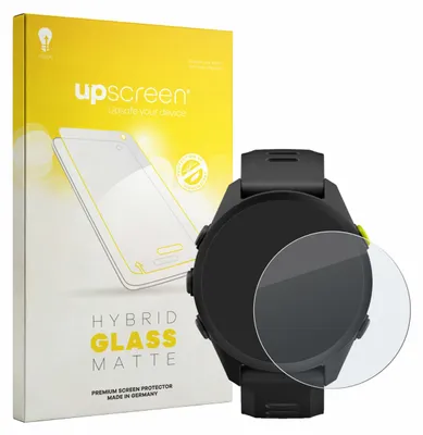 Produktbild von upscreen Entspiegelungs Schutzglas für Garmin Forerunner 70/170/170 Music Schutzfolie Panzer Folie Glas Display Schutz matt