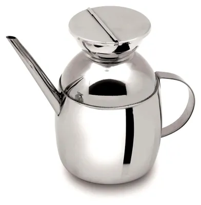 Produktbild von Olivenölspender mit Griff und Ausguss - Edelstahl Flaschenhalter 700 ml