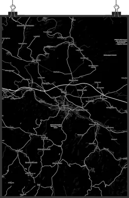 Produktbild von Mr. & Mrs. Panda Bild Eisenach DIN A5 - Geschenk, Stadt Dorf Karte Landkarte Map Stadtplan, typografie poster, Kunstdruck, drucke, Wandbild, wanddeko