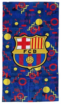 Produktbild von FC Barcelona Mikrofaser Badetuch 100x180 cm