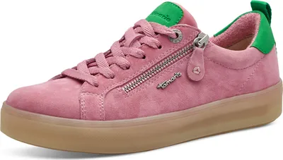 Produktbild von Tamaris Comfort Sneaker - Rosa / Grün Leder : 37 : Normal Größe: 37 Weite: Normal