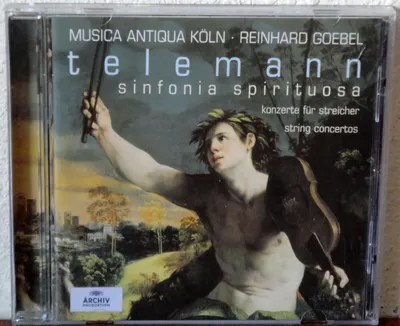Productafbeelding van Telemann: Sinfonia Spirituosa; Concerten voor strijkinstrumenten