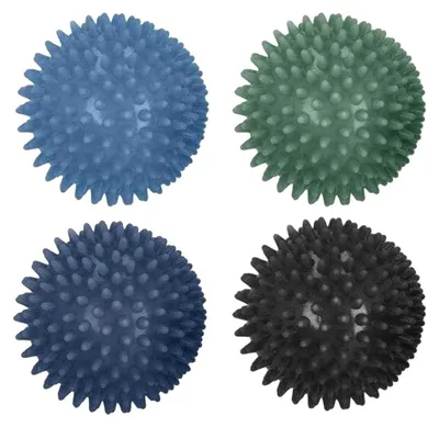 Productafbeelding van Spokey - Massageballen (set van 4) PP11740 (15 cm x 5 cm) (zwart/blauw/donkerblauw/groen)