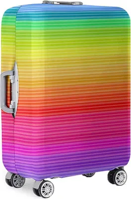 Immagine prodotto di Protezione per valigie - Coprivaligia - Protezione per bagagli - Elastico e lavabile - 45-81 cm - Stampa a colori