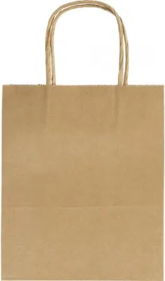 Produktbild von Folia Paper - Tas Folia Kraft 125gr 12x15x5,5 cm 20 Stücke natürliche | Setzen Sie ein 20 -Stück