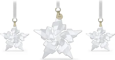 Produktbild von Swarovski Annual Edition 2021 Ornament Set 5583966 (1 x Nr. 5557796 + 2 x Nr 5574358)