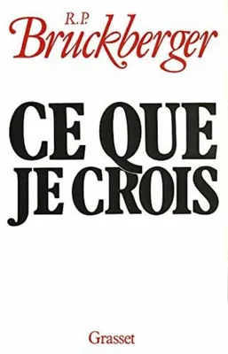 Image de Ce que je crois