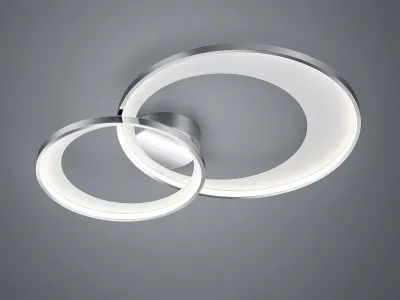 Obrázek produktu pro TRIO 673890206 Granada Stropné svietidlo 850mm LED 1X36W/3250lm 3000K Chrómová, Switchdimmer