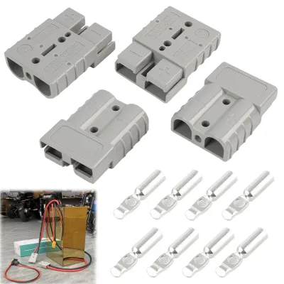 Image de 4 connecteurs de batterie, 50 A, 600 V, connexion rapide