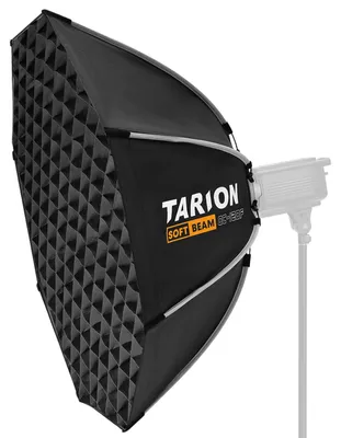 Image de Softbox TARION pour photographie, avec support Bowens : 120 cm, pliable, système de fixation rapide