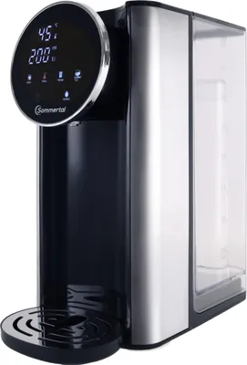 Produktbild von Sommertal HW400 Heißwasserspender Businessline, XXL Version mit abnehmbaren 4L Tank, instant heißes Wasser 45-100°C, Touchdisplay, Babynahrung
