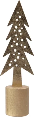 Image de Sapin de Noël Étagère en bois Figure 29 cm
