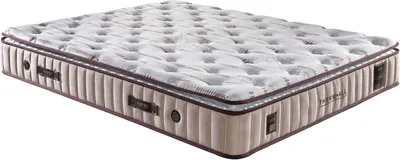 A mattress on a white background.