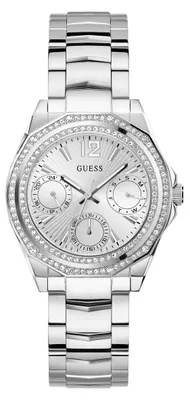 Produktbild von Guess Damen Uhr Armbanduhr RITZY GW0685L1 Edelstahl silber