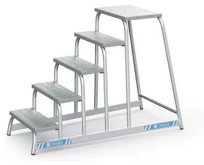 Produktbild von Zarges Aluminium Montagetritt starr AFA P 5 Stufen