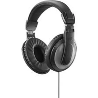Produktbild von Hama WHP-6007B, Verkabelt & Kabellos, Anrufe/Musik, 171 g, Kopfhörer, Schwarz
